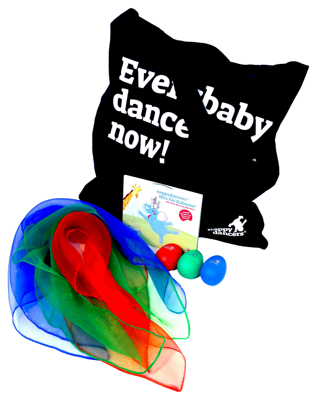 Das nappydancers®Set für Zuhause