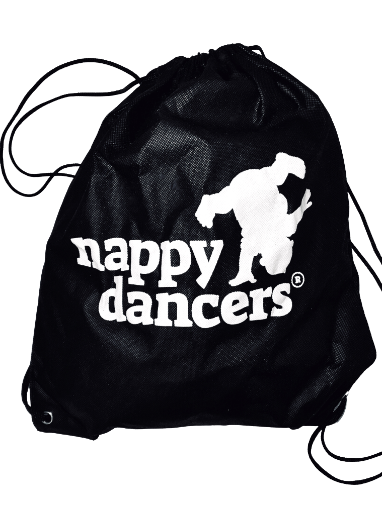 nappydancers®Rucksack schwarz